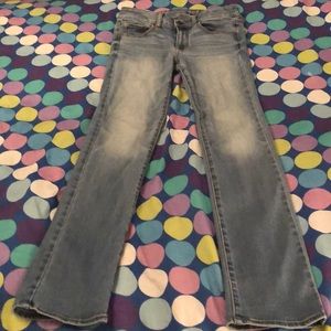 American Eagle Mid-rise Straight Leg Jeans